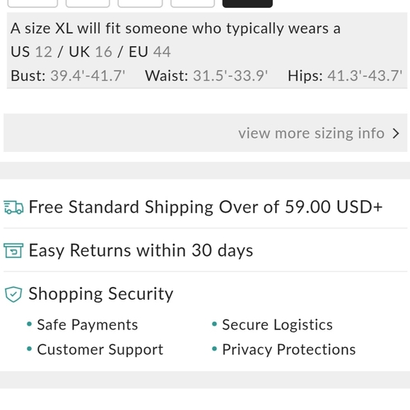 NWOT Commense Two-toned Pleated Midi Skirt - Picture 5 of 5